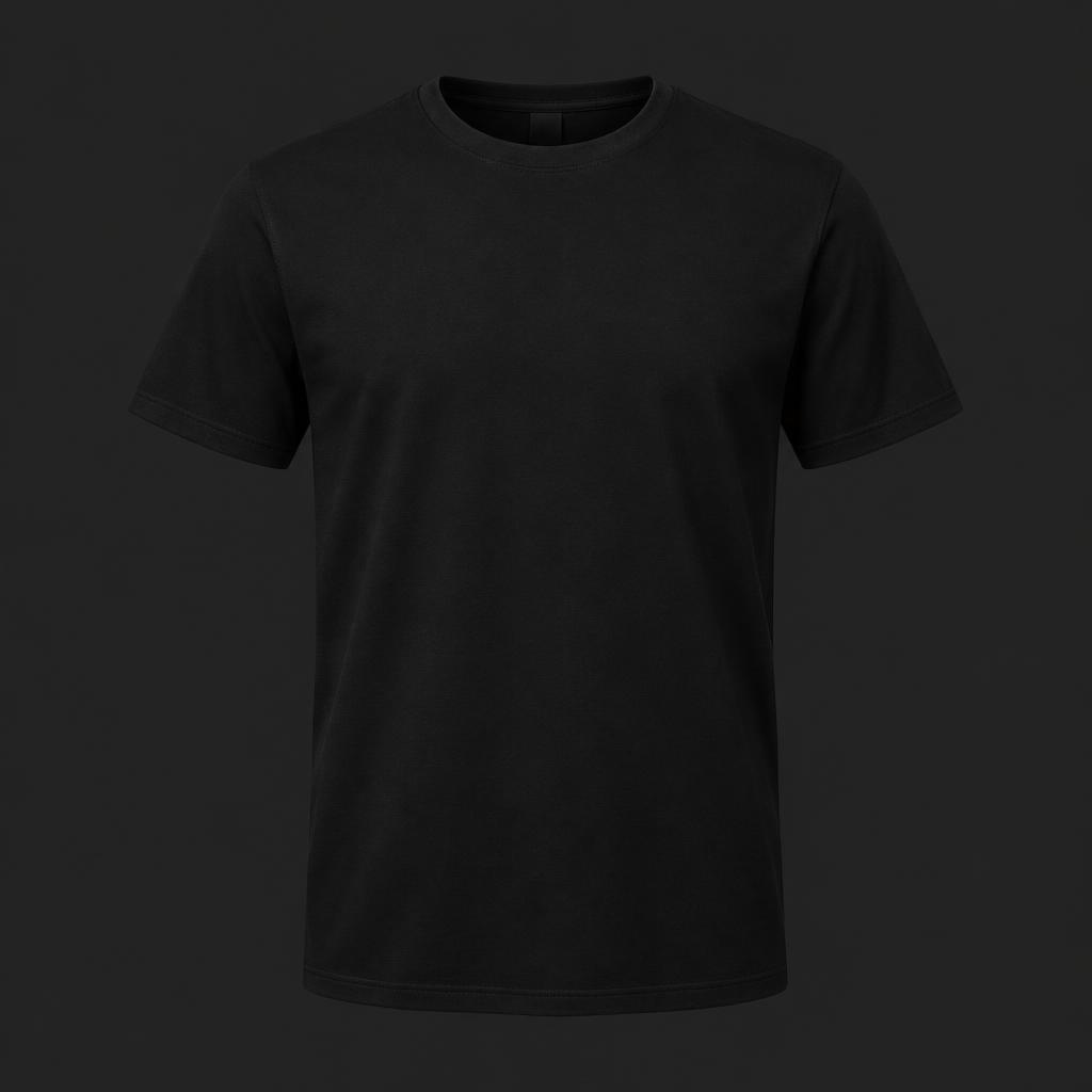 Customizable Black T-Shirt